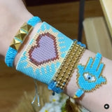 Hot Myuki Bracelet for Girls and Women Jewelry Men Gift Copper Micro Paved