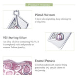 Heart Pendant Bracelet Charms 925 Sterling Silver Jewelry DIY