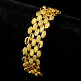 Hot High Golden Oval Women Charm Bracelet