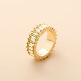 Hot High Rhinestone Ring Charming Sweet Accessories Wedding Banquet Jewelry