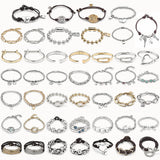 Hot High Spanish Style Jewelry Silver Bracelet With Velvet Bag