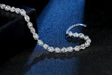 925 Silver Hollow Ball Bracelet Women Girl Christmas