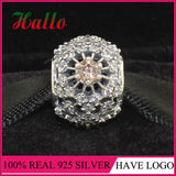 Golden CZ Charm Beads for Bracelets DIY Jewelry Making