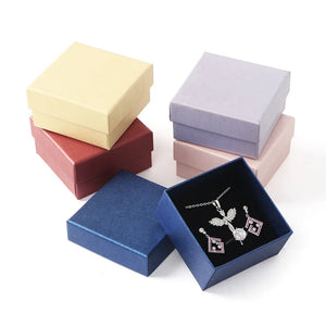 Wedding Ring Earring Pendent Storage Jewelry Display Box