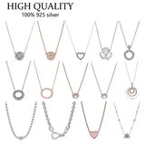 Women's 925 Sterling Silver Necklaces for DIY Charm Jewelry