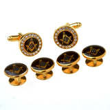 Masonic Cufflinks Freemasonry Square and Compass G