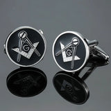 Masonic Cufflinks Freemasonry Square and Compass G