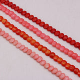 Natural Coral Beads Button-Shaped Isolation Bead For DIY Jewelry Making