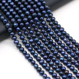 Natural Freshwater Pearl Round Beads Jewelry Making DIY Charms Bracelet