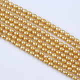 7-8mm Rice Freshwater Pearl Strings for Jewelry Making