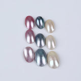 Sea shell Oval Shape Mabe Pearl Loose Beads For Diy Jewelry