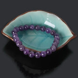 Natural Stone Bracelet Bangle 8mm Beads Charm Bracelet Men Women Jewelry