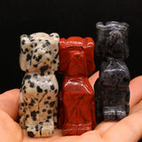 Hot Natural Stone Decoration Dog-Shaped Artificial Ornament