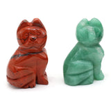 Hello-Kittys Cat Stone Decoration Lucky Cat