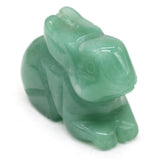 Natural Stone Rabbit Ornament for Home and Office Decor