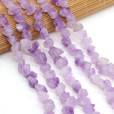 Purple Amethysts Rough Crystal Nugget Beads for DIY Jewelry