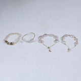 Natural Keshi Pearl Bead Bracelet for Women