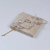 Natural Keshi Pearl Bead Bracelet for Women
