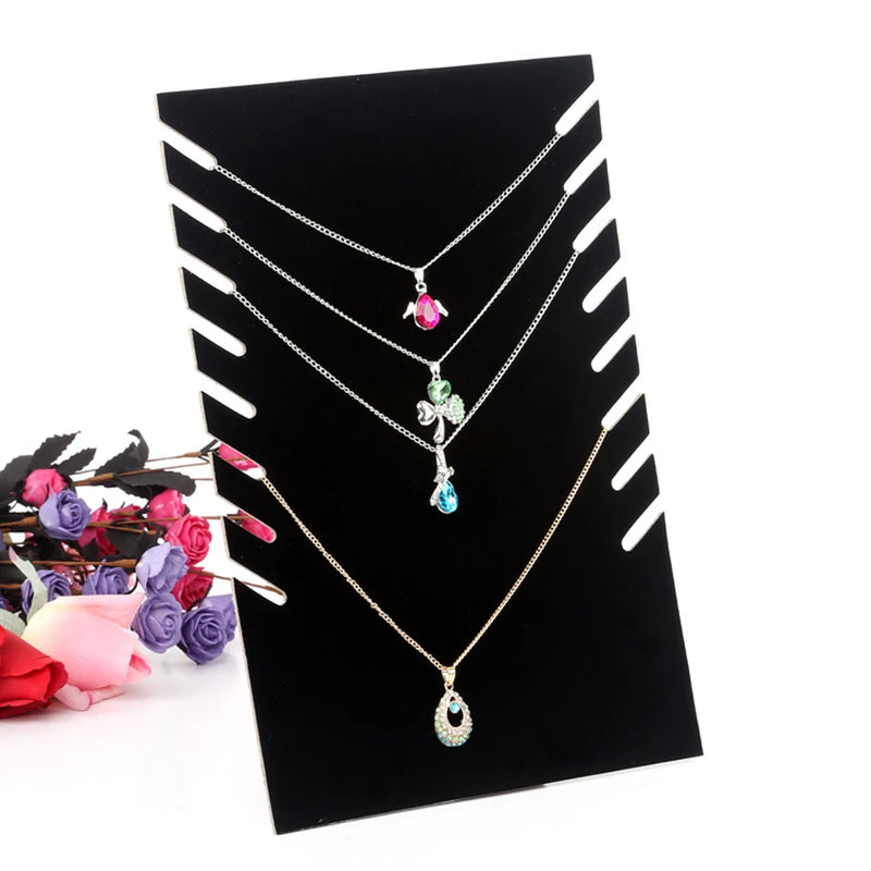 Acrylic L Jewelry Display Holder Hot Stand