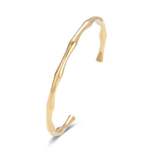 Bamboo Shape Adjustable Bracelet For Woman Jewelry