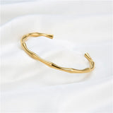 Bamboo Shape Adjustable Bracelet For Woman Jewelry