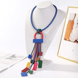 Romantic Style Pendant Necklace Sweater Chain Classic Clothes Accessory