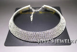 Crystal Rhinestone Collar Necklace Bib Choker