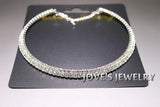 Crystal Rhinestone Collar Necklace Bib Choker