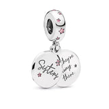 925 Silver Heart Bead High 1:1 For Girlfriend