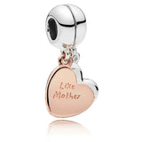 925 Silver Heart Bead High 1:1 For Girlfriend
