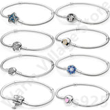 Hot Ladies Beaded Bracelets Silver Jewelry Various Styles
