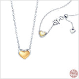 925 Silver Heart Pearl Pendant Necklace - Ideal Birthday Gift for Her