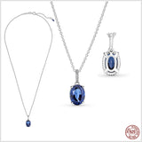 925 Silver Heart Pearl Pendant Necklace - Ideal Birthday Gift for Her