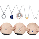 925 Silver Heart Pearl Pendant Necklace - Ideal Birthday Gift for Her