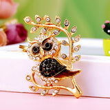 Hot Owl Series Alloy Keychain Female Bag Ornament Car Key Decoration Gift