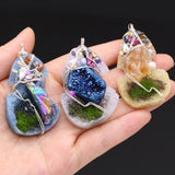 Natural Freshwater Pearl Resin Pendant for DIY Jewelry Making