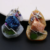 Natural Freshwater Pearl Resin Pendant for DIY Jewelry Making