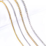 Stainless Steel Charm Zircon Necklace for Women