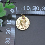 Pink CZ Pave Scorpio Charms Pendants for Jewelry 20pc