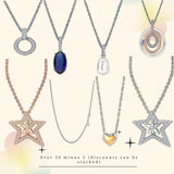 Hot O Pendant 925 Silver DIY Women's Necklace DIY