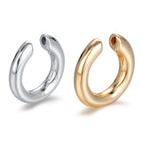Pearl Zircon Clip on Earrings Ear Cuffs for Women