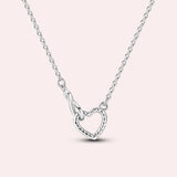 925 Silver Pumpkin Car Necklace Zircon Enamel Design for Women
