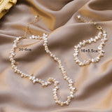 Retro Baroque Natural Pearl Bracelet Freshwater Pearl Jewelry