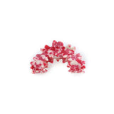 Retro Hollow Candy Hair Claw Clips Flower Shape Transparent