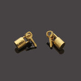 Hot Retro Woman Earrings Mini High Stainless Steel Charm Jewelry