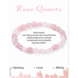 Rose Quartz Prehnites Citrines Bracelet Energy Gift