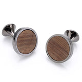 Hedgehog Sandalwood Cufflinks Wedding Men's Presents