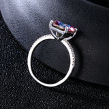 925 Silver Amethyst Ring Wedding Anniversary Gift