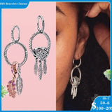 Hot 925 Silver Double Hoop Earrings for Women