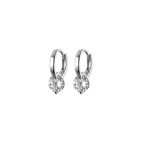Small Hoop Earrings for Women 925 Sterling Silver Ear Diamond Ear Ring